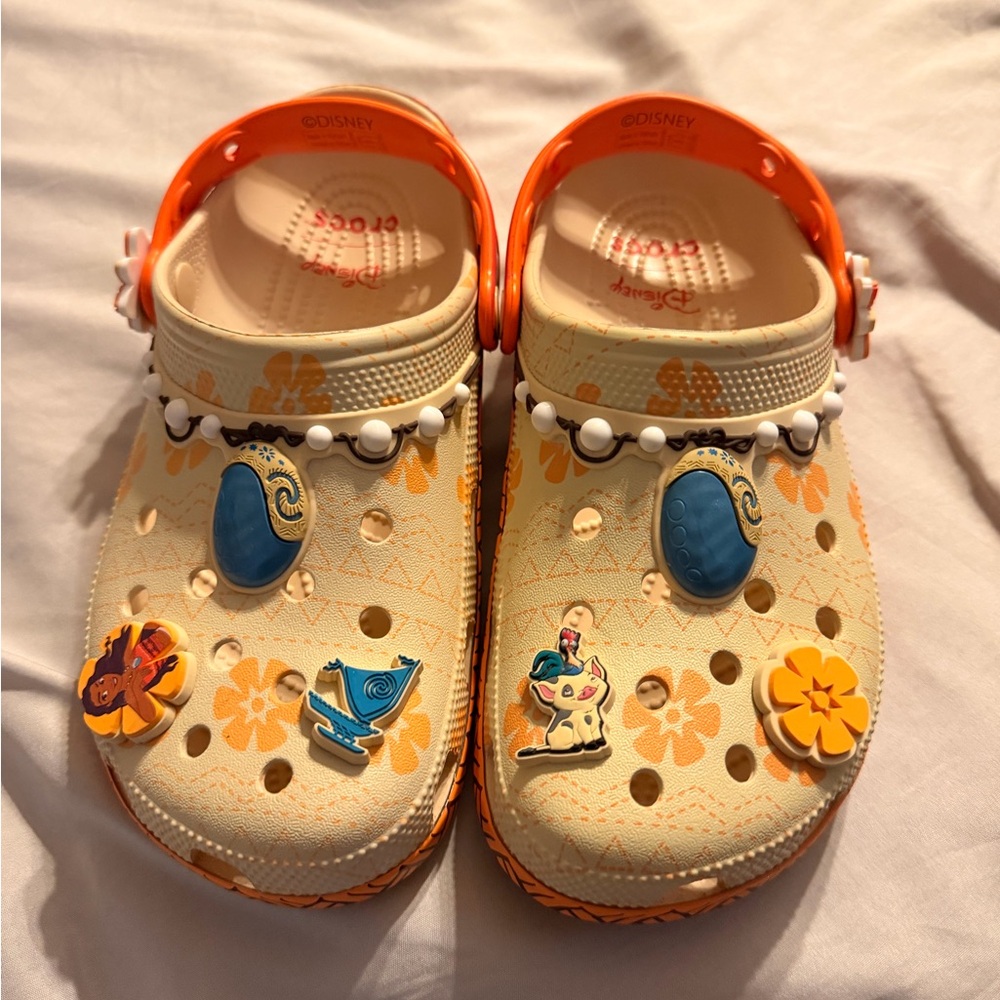 Disney Moana themed Crocs.